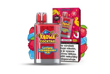 KURWA COCKTAIL LYCHEE STRAWBERRY ICE 700 puffs 20 mg/ml (2%)