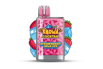 KURWA COCKTAIL STRAWBERRY MILK ICE 700 puffs 20 mg/ml (2%)