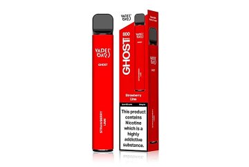 Vapes Bar Ghost 800, 2% Nicotin Strawberry Lime