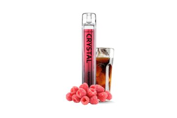 HAPP Crystal Bar 600 - Raspberry Cola 20mg, 1ks jednorázová elektronická cigareta