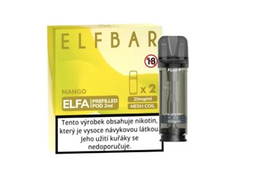 Elf Bar Elfa POD - Mango 20 mg/ml, balení 10ks