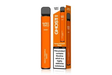 Vapes Bar Ghost 800, 2% Nicotin Papaya Pineapple Mango