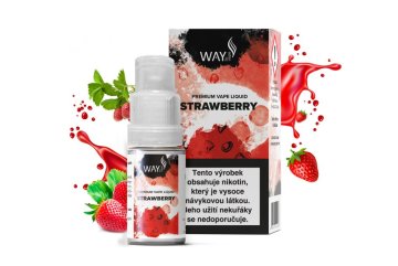 Strawberry - Liquid WAY to Vape 10ml, 18mg