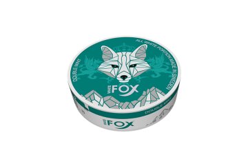 NIKOTINOVÉ SÁČKY BEZ OBSAHU TABÁKU DOUBLE MINT WHITE FOX TYRKYSOVÁ (20X0,75G)15G