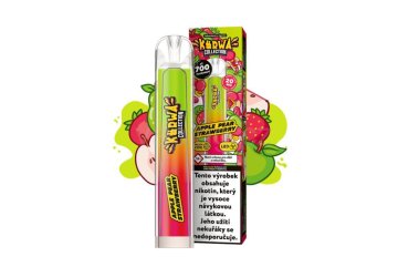 Kurwa 700 jednorázová e-cigareta Apple Pear Strawberry (jablko hruška jahody) 20mg/ml 1ks